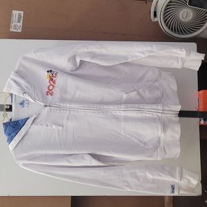 Walt Disney World 2021 Mickey Mouse & Friends Zip Hoodie Size L